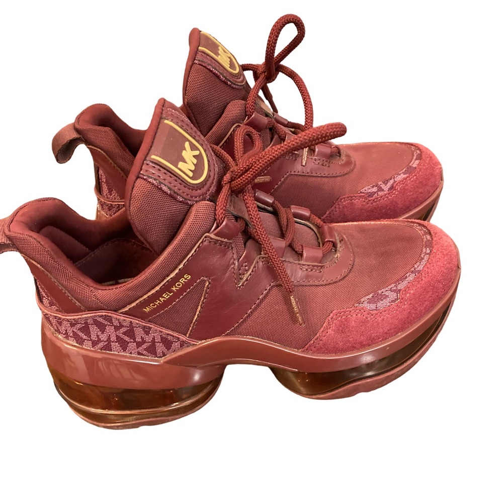 Michael Kors Size 6.5 Olympia Sneakers Platform